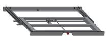 The SlideMaster M3-MP all-aluminum storage compartment slide-out tray adds convenience to motorhome travel.