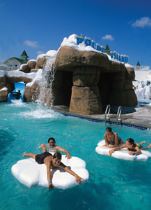 Wisconsin Dells is touted as the Water Park Capital of the World.