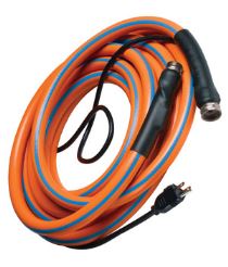 The Pirit Heated Hose from Sykes Hollow Innovations Ltd. is designed for motorhome owners and others who need a water source delivered in freezing temperatures.