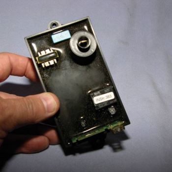 Propane RV water heater components: circuit board