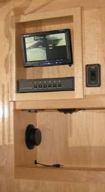 One project involved the installation of a video monitoring system in an RV.