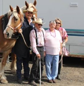 Jim and Naomi Mathews, draft horse and mule care