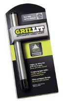 The Gril-Lit attaches to a grill handle and shines light on your food when grilling after dark.