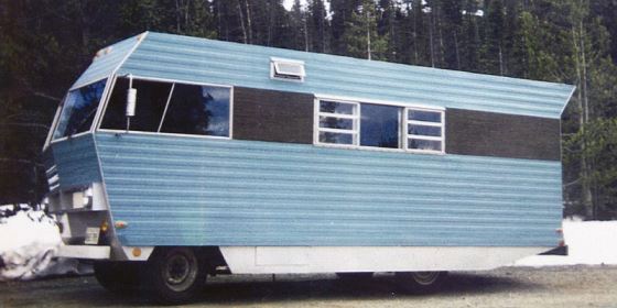 The 1967 ''Speedy Marie,'' the very first Foretravel motorhome, was built for the Fores' camping trips.