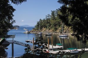 Butchart Cove, Butchart Gardens, Vancouver Island, British Columbia, by Jeff & Stephanie Engel.