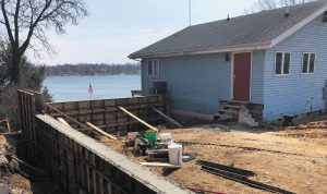 The Walkers are adding a garage to their property, along with two full-hookup RV sites.