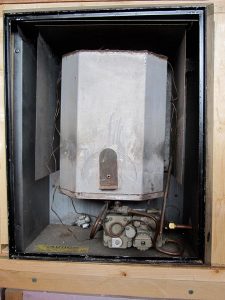 An RV owner is seeking a manual for a vintage Flame-Master furnace, model TR12.
