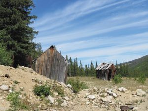 When residents abandoned Coolidge, Montana, they left behind a fascinating time capsule of buildings such as this one.
