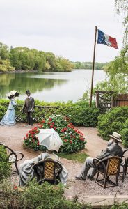 Other Seward Johnson works at Grounds For Sculpture: "If It Were Time" (1999, copyright 1999 The Seward Johnson Atelier).