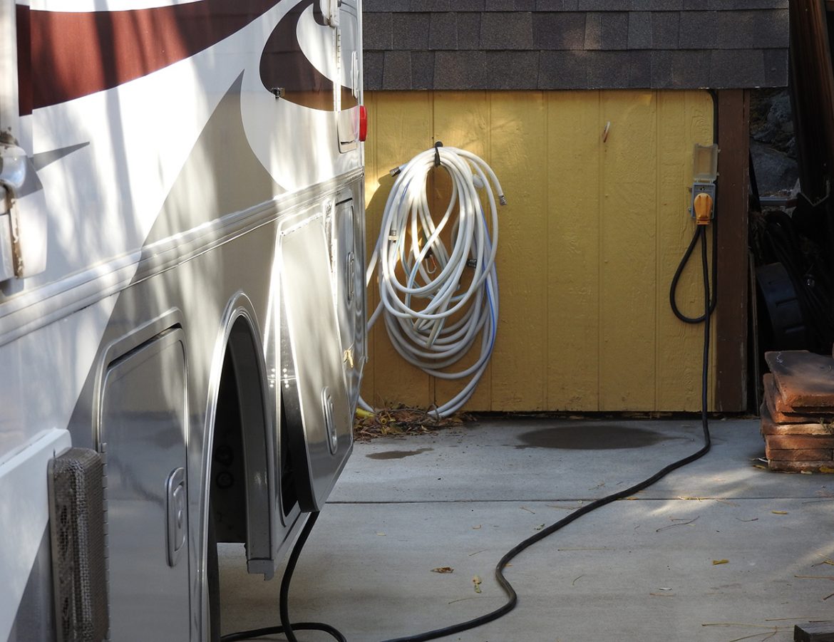 RV Power Hookups At Home