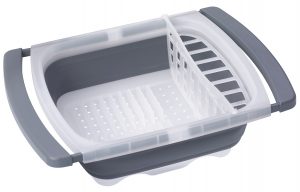 Prepworks Collapsible Over-the-Sink Dish Drainer.