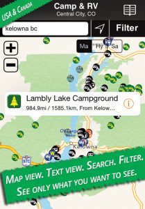 The AllStays Camp and RV app.