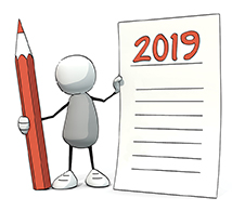 New Year's Resolutions 2019