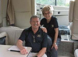 Bob and Janet Prince donated their restored 1977 GMC motorhome to the RV/MH Museum in Indiana.
