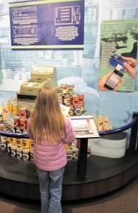 Visitors of all ages enjoy learning about how the foods are made.