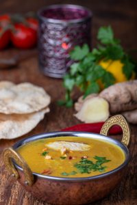 Mulligatawny was a British import to India.