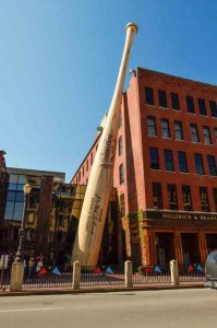 The Louisville Slugger Museum & Factory takes visitors on a swing through history and includes a tour of the place bats are made.