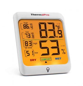 ThermoPro TP-53 Hygrometer Thermometer Humidity Gauge