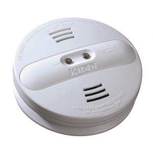 The Kidde PI9010 is a dual-sensor battery-operated smoke alarm.