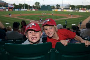 RedHawks baseball games are an inexpensive means to family fun.