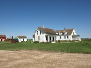 About 40 miles south of town, the area’s agricultural past is remembered at Bagg Bonanza Farm.