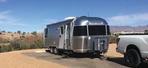 Joe and Carolyn Quinn enjoyed a desert sojourn with their Airstream travel trailer at Lake Havasu State Park in Lake Havasu City, Arizona.