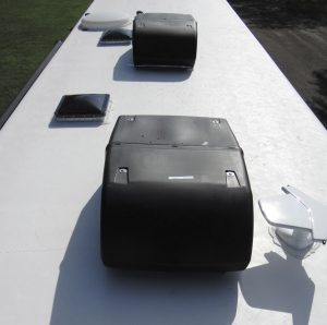 Always put personal safety first when working on rooftop air conditioners.