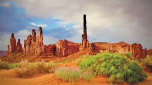 Tim Bateman captured a sunrise view of the Totem Pole formation in the Navajo Nation’s Monument Valley Tribal Park, which spans Utah and Arizona.