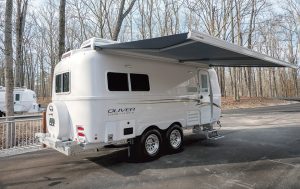 Each Oliver Legacy Elite II comes with a 15-foot patio awning. 
