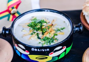 Bolivian peanut soup