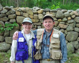 The author and his wife, Deborah, during a Shenandoah Valley fishing trip.