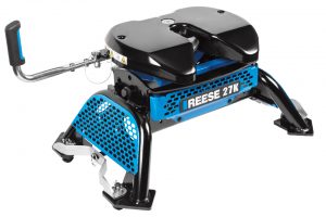 Reese M5 fifth-wheel hitch rated for 27,000 pounds