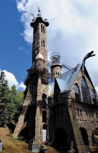 Near Pueblo, Colorado, Scott and Tami Fox encountered Bishop Castle, which began as a one-room cottage in 1969.