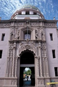Tourists can check out the beautiful Pima County Courthouse.