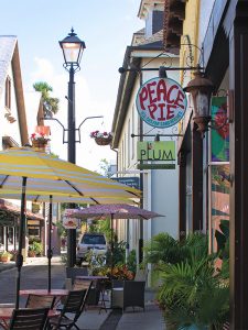 Peace Pie is the name of a store and a tasty concoction that could be likened to pie a la mode you can eat with your hands.