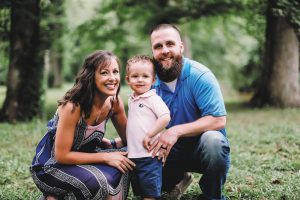Jason and Lori Hammack and their 2-year-old son, Brody, stayed at FMCA’s Cincinnati campground while Brody was treated at a local hospital.