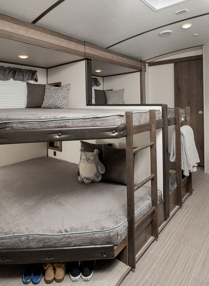 Kids Travel Bunk Beds, Trailer With Bunk Beds