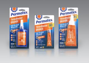 Permatex High Strength Removable Orange Threadlocker