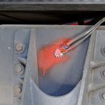 A proper negative ground connection.