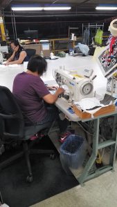 Winnebago tapped the industrial sewing capabilities of its Stitchcraft facility.