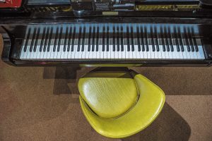 Muscle Shoals Sound Studios features original instruments.