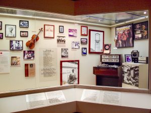 Many items relating to the area’s proud history are displayed in Tuscumbia at the Alabama Music Hall of Fame.