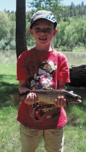 A big catch at Dolores River Campground.