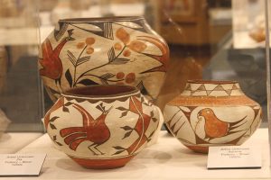 The Museum of Texas Tech University displays Pueblo Indian pottery.