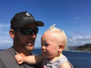 Watching for whales.