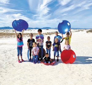 Ryan and Kristin Stegent's 10 children range in age from 1 to 13.