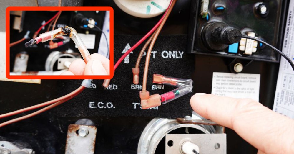 how to bypass thermal switch on water heater