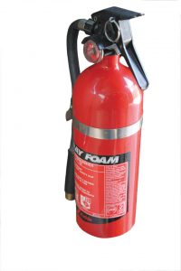 Fire extinguishers, adequately sized and placed in strategic locations, are crucial.