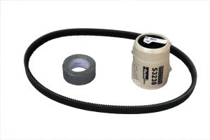 Pack a spare fan belt, fuel filter, and a roll of duct tape.