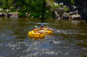 Rafting on the Yampa River and other waterways is popular in summer.